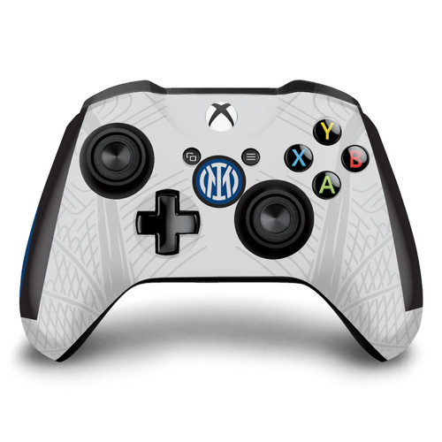 Fc Internazionale Milano 2023/24 Crest Kit Away Vinyl Sticker Skin Decal Cover for Microsoft Xbox One S / X Controller