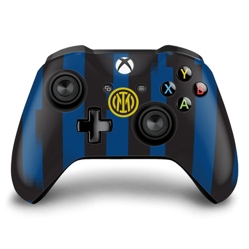 Fc Internazionale Milano 2023/24 Crest Kit Home Vinyl Sticker Skin Decal Cover for Microsoft Xbox One S / X Controller