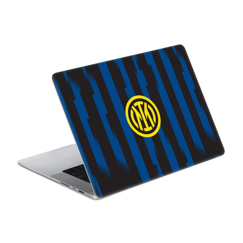 Fc Internazionale Milano 2023/24 Crest Kit Home Vinyl Sticker Skin Decal Cover for Apple MacBook Pro 16" A2485