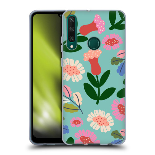 Gabriela Thomeu Floral Super Bloom Soft Gel Case for Huawei Y6p
