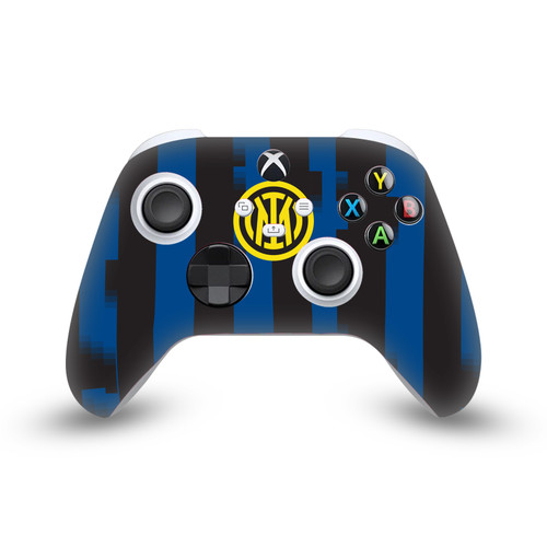 Fc Internazionale Milano 2023/24 Crest Kit Home Vinyl Sticker Skin Decal Cover for Microsoft Xbox Series X / Series S Controller