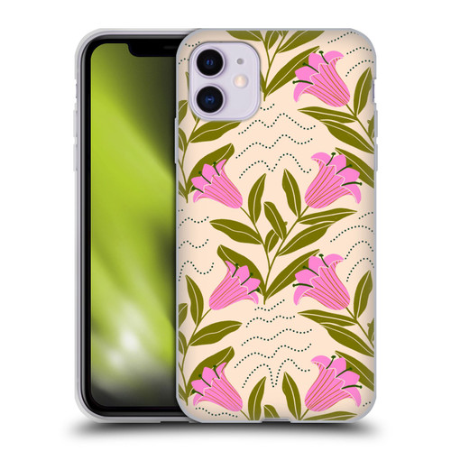 Gabriela Thomeu Floral Tulip Soft Gel Case for Apple iPhone 11