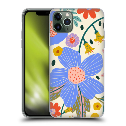 Gabriela Thomeu Floral Pure Joy - Colorful Floral Soft Gel Case for Apple iPhone 11 Pro Max