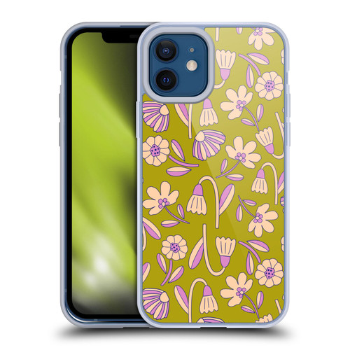 Gabriela Thomeu Floral Art Deco Soft Gel Case for Apple iPhone 12 / iPhone 12 Pro