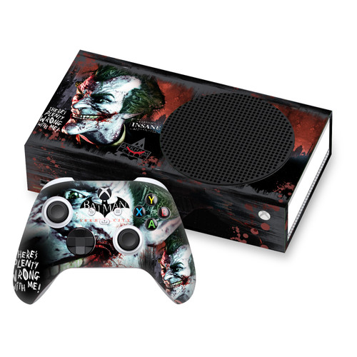 Batman Arkham City Graphics Joker Wrong With Me Vinyl Sticker Skin Decal Cover for Microsoft Series S Console & Controller