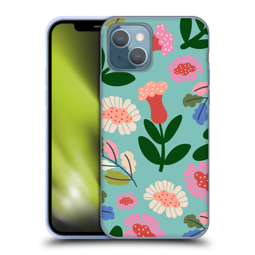 Gabriela Thomeu Floral Super Bloom Soft Gel Case for Apple iPhone 13