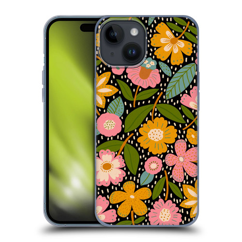Gabriela Thomeu Floral Floral Jungle Soft Gel Case for Apple iPhone 15