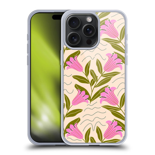 Gabriela Thomeu Floral Tulip Soft Gel Case for Apple iPhone 15 Pro Max
