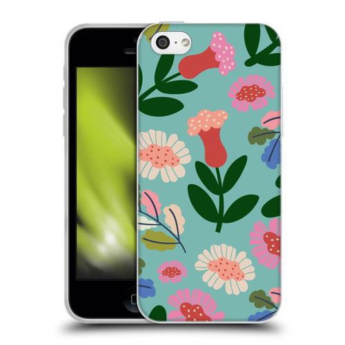 Gabriela Thomeu Floral Super Bloom Soft Gel Case for Apple iPhone 5c