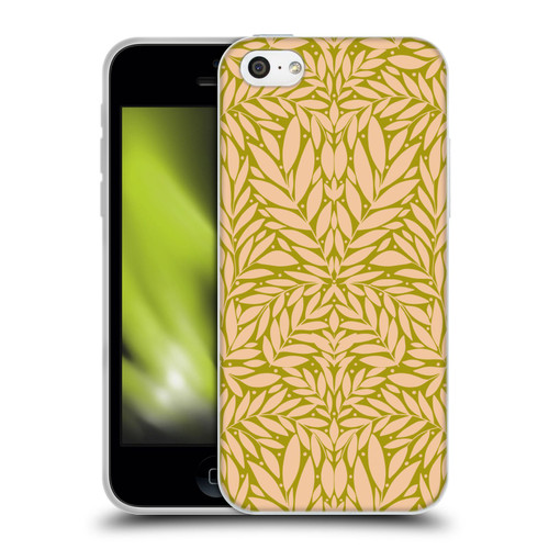 Gabriela Thomeu Floral Vintage Leaves Soft Gel Case for Apple iPhone 5c