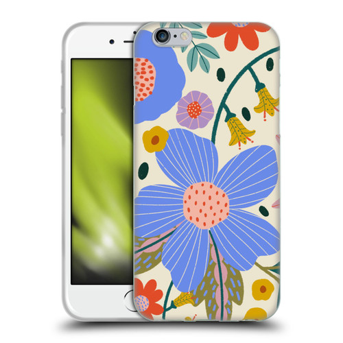 Gabriela Thomeu Floral Pure Joy - Colorful Floral Soft Gel Case for Apple iPhone 6 / iPhone 6s