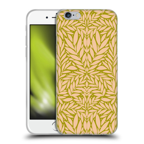 Gabriela Thomeu Floral Vintage Leaves Soft Gel Case for Apple iPhone 6 / iPhone 6s