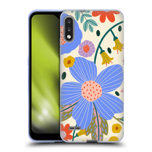 Gabriela Thomeu Floral Pure Joy - Colorful Floral Soft Gel Case for LG K22