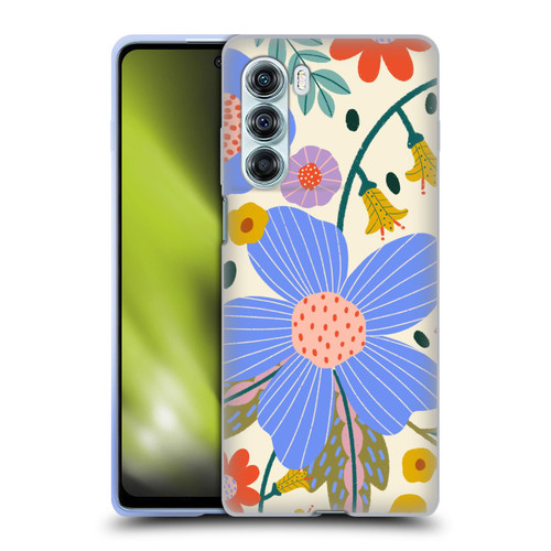 Gabriela Thomeu Floral Pure Joy - Colorful Floral Soft Gel Case for Motorola Edge S30 / Moto G200 5G
