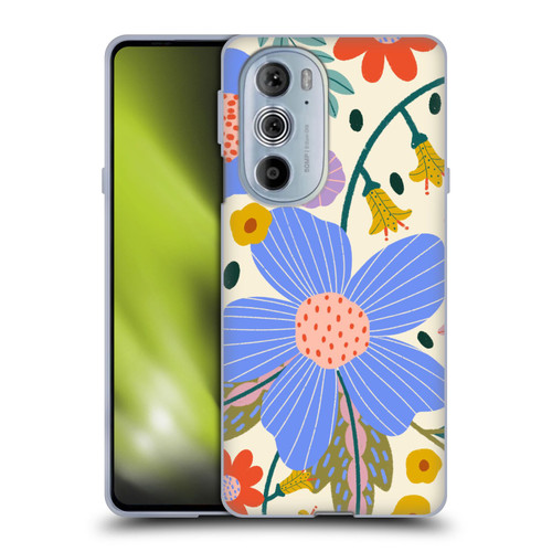 Gabriela Thomeu Floral Pure Joy - Colorful Floral Soft Gel Case for Motorola Edge X30