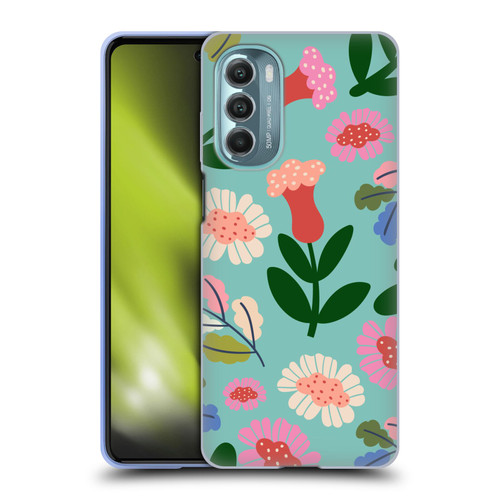 Gabriela Thomeu Floral Super Bloom Soft Gel Case for Motorola Moto G Stylus 5G (2022)
