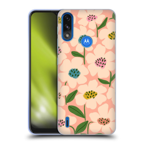 Gabriela Thomeu Floral Blossom Soft Gel Case for Motorola Moto E7 Power / Moto E7i Power