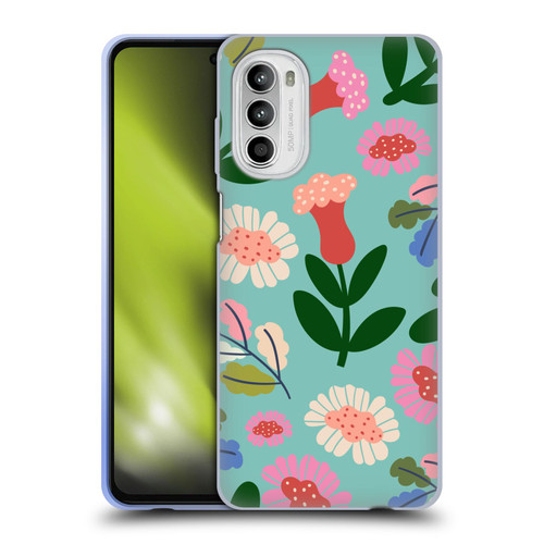 Gabriela Thomeu Floral Super Bloom Soft Gel Case for Motorola Moto G52