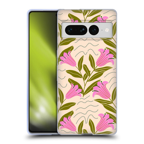 Gabriela Thomeu Floral Tulip Soft Gel Case for Google Pixel 7 Pro