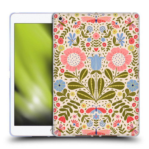 Gabriela Thomeu Floral Blooms & Butterflies Soft Gel Case for Apple iPad 10.2 2019/2020/2021