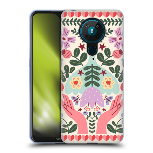 Gabriela Thomeu Floral Folk Flora Soft Gel Case for Nokia 5.3