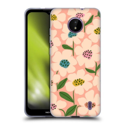 Gabriela Thomeu Floral Blossom Soft Gel Case for Nokia C10 / C20