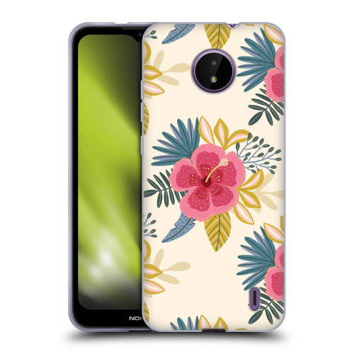 Gabriela Thomeu Floral Tropical Soft Gel Case for Nokia C10 / C20