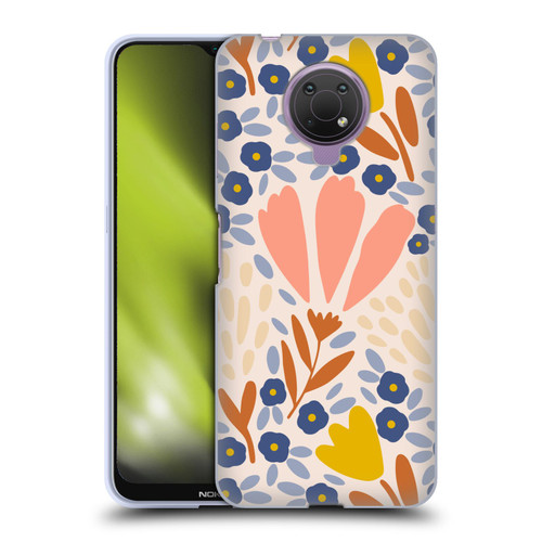Gabriela Thomeu Floral Spring Flower Field Soft Gel Case for Nokia G10
