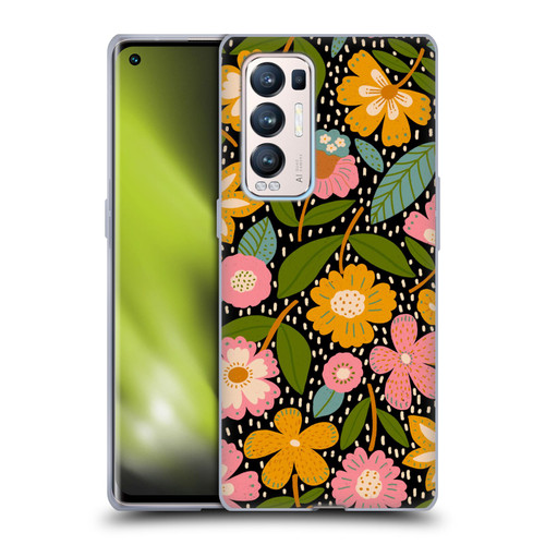 Gabriela Thomeu Floral Floral Jungle Soft Gel Case for OPPO Find X3 Neo / Reno5 Pro+ 5G