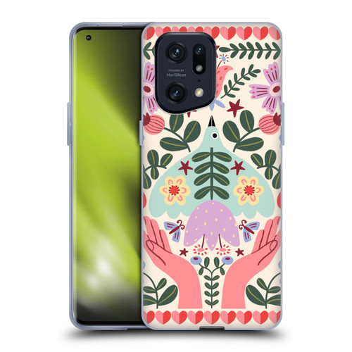 Gabriela Thomeu Floral Folk Flora Soft Gel Case for OPPO Find X5 Pro