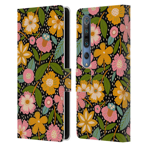 Gabriela Thomeu Floral Floral Jungle Leather Book Wallet Case Cover For Xiaomi Mi 10 5G / Mi 10 Pro 5G