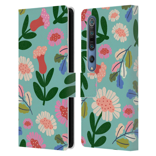 Gabriela Thomeu Floral Super Bloom Leather Book Wallet Case Cover For Xiaomi Mi 10 5G / Mi 10 Pro 5G
