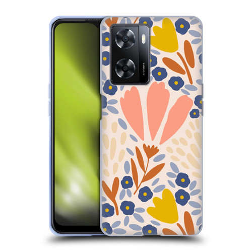 Gabriela Thomeu Floral Spring Flower Field Soft Gel Case for OPPO A57s