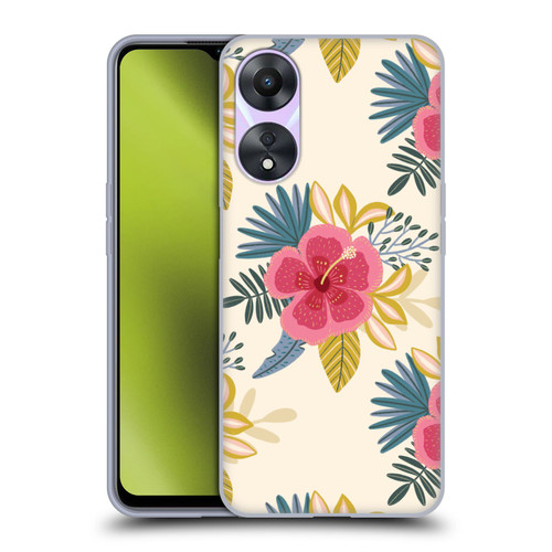 Gabriela Thomeu Floral Tropical Soft Gel Case for OPPO A78 4G