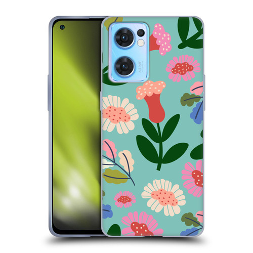 Gabriela Thomeu Floral Super Bloom Soft Gel Case for OPPO Reno7 5G / Find X5 Lite