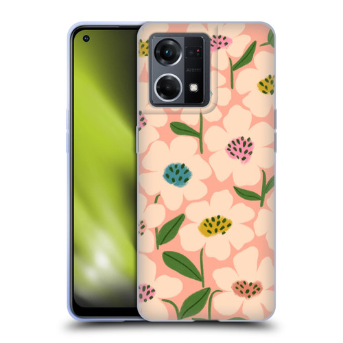 Gabriela Thomeu Floral Blossom Soft Gel Case for OPPO Reno8 4G