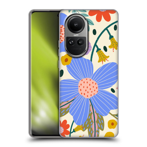 Gabriela Thomeu Floral Pure Joy - Colorful Floral Soft Gel Case for OPPO Reno10 5G / Reno10 Pro 5G