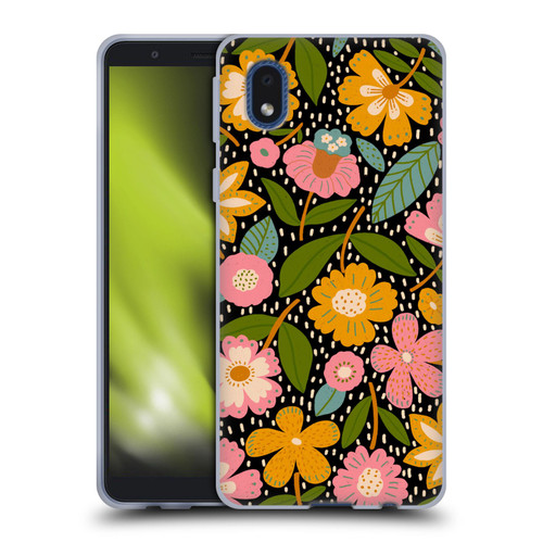 Gabriela Thomeu Floral Floral Jungle Soft Gel Case for Samsung Galaxy A01 Core (2020)