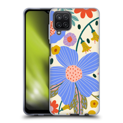 Gabriela Thomeu Floral Pure Joy - Colorful Floral Soft Gel Case for Samsung Galaxy A12 (2020)