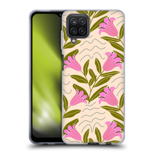 Gabriela Thomeu Floral Tulip Soft Gel Case for Samsung Galaxy A12 (2020)