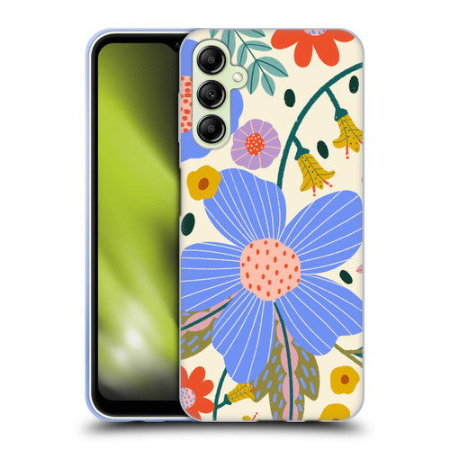 Gabriela Thomeu Floral Pure Joy - Colorful Floral Soft Gel Case for Samsung Galaxy A14 5G