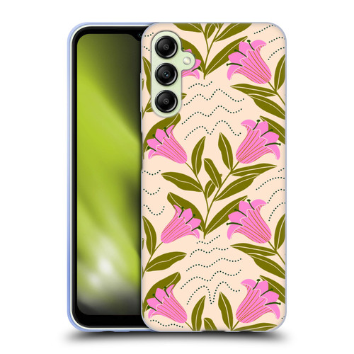 Gabriela Thomeu Floral Tulip Soft Gel Case for Samsung Galaxy A14 5G