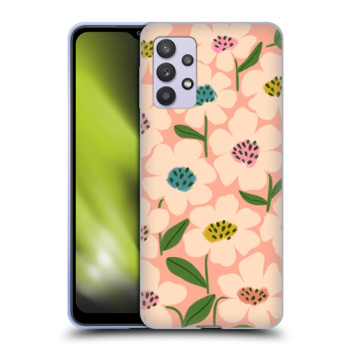 Gabriela Thomeu Floral Blossom Soft Gel Case for Samsung Galaxy A32 5G / M32 5G (2021)