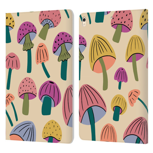 Gabriela Thomeu Retro Magic Mushroom Leather Book Wallet Case Cover For Apple iPad Pro 10.5 (2017)