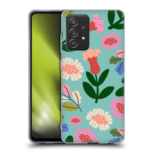 Gabriela Thomeu Floral Super Bloom Soft Gel Case for Samsung Galaxy A52 / A52s / 5G (2021)
