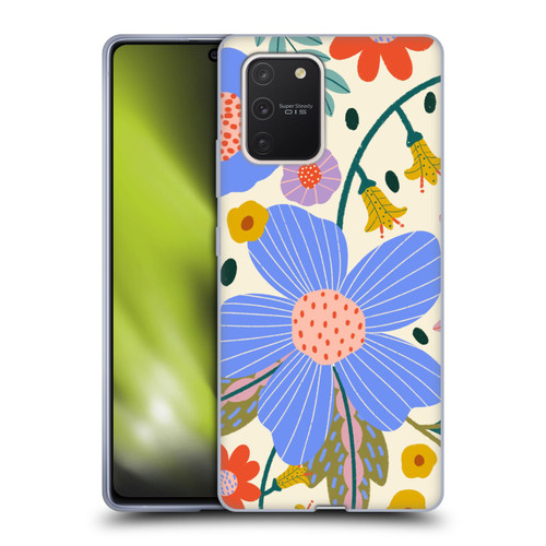 Gabriela Thomeu Floral Pure Joy - Colorful Floral Soft Gel Case for Samsung Galaxy S10 Lite