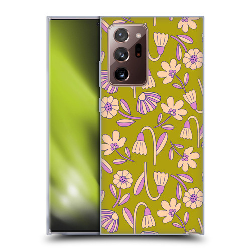Gabriela Thomeu Floral Art Deco Soft Gel Case for Samsung Galaxy Note20 Ultra / 5G