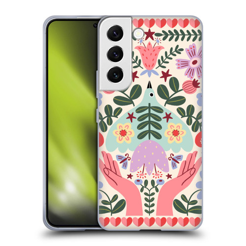 Gabriela Thomeu Floral Folk Flora Soft Gel Case for Samsung Galaxy S22 5G
