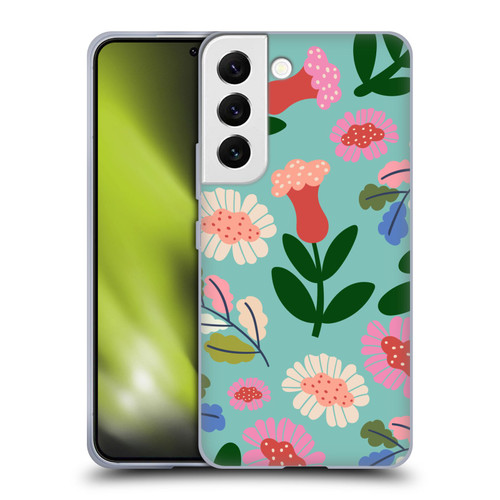 Gabriela Thomeu Floral Super Bloom Soft Gel Case for Samsung Galaxy S22 5G