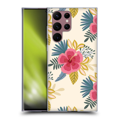Gabriela Thomeu Floral Tropical Soft Gel Case for Samsung Galaxy S22 Ultra 5G